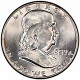 Images of Silver Value Franklin Half Dollar
