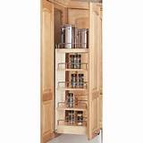 Pull Out Spice Rack Wall Cabinet