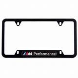 Bmw M Performance License Plate Frame