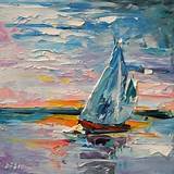 Sailing Boat Paintings Images