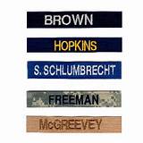 Army Uniform Name Tapes