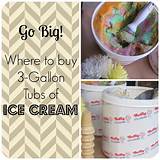 Photos of Tub Of Ice Cream Price