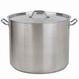 Photos of Large Stainless Stock Pots