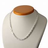 Sterling Silver Necklace With Diamond Pictures