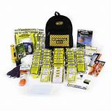 4 Person Deluxe Home Emergency Survival Kit Images