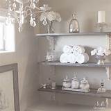 Pictures of Silver Shelf Decor