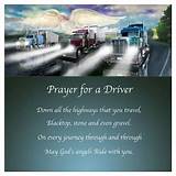Pictures of A Truck Drivers Prayer