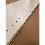 White Shelf Drilled Board Images