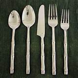 Pictures of Bamboo Stainless Steel Flatware