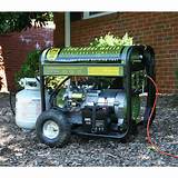 Portable Generator Gas And Propane