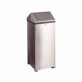 Rubbermaid Stainless Steel Waste Can Photos