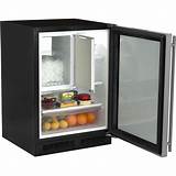 Compact Refrigerator Freezer With Ice Maker