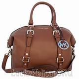 Pictures of Michael Kors Brown Leather Purse