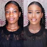 Images of Before And After Makeup Black Girl