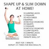 Workout Exercises At Home Pictures