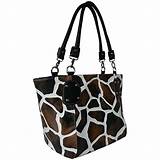 Pictures of Giraffe Print Leather Handbags