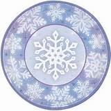 Snowflake Plates Pictures