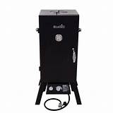 Char Broil 20 Lb Cylinder Piezo Ignition Gas Vertical Smoker