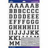 Big Alphabet Letters Stickers Pictures