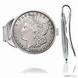 Pictures of Sterling Silver Morgan Dollar Money Clip