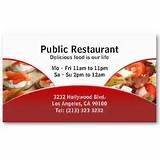 Examples Of Catering Business Cards Pictures