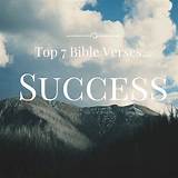 Bible Quotes About Success In Life Pictures