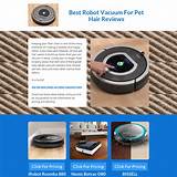 Robot Vacuum Cleaners For Pet Hair Photos