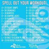 Fitness Workout Names