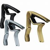 Images of Dunlop Trigger Curved Guitar Capo Gold