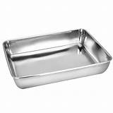 Stainless Trays Pans Images