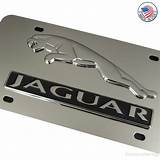 Images of Jaguar Logo Front License Plate
