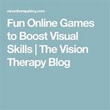 Photos of Vision Therapy Games