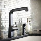 Images of Black Stainless Steel Kitchen Faucets