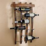 How To Build A Wall Mounted Wine Rack Photos