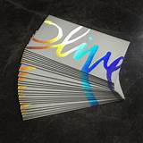Color Foil Business Cards Pictures
