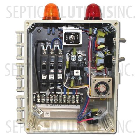 Septic Control Panel Parts Photos