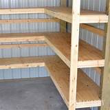Photos of How To Build Shelves In A Metal Shed