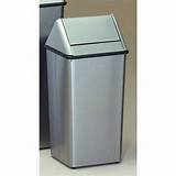 Images of Large Kitchen Stainless Steel Trash Can