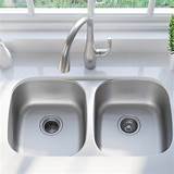 Undermount Double Bowl Stainless Steel Kitchen Sinks Pictures
