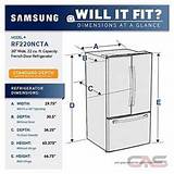 Pictures of Samsung French Door Refrigerator Dimensions