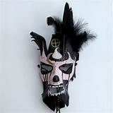 Witch Doctor Halloween Mask Photos