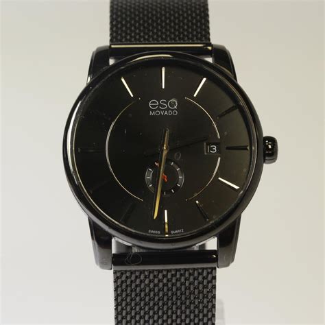 Photos of Movado Black Stainless Steel Watch