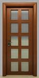 Wood Door With Glass Images