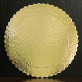 Images of Gold Foil Cake Boards