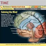 Images of Meditation Effects On Brain
