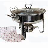 Photos of 4 Quart Chafing Dish Stainless Steel