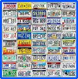 All 50 States License Plates Pictures