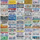 Photos of Car License Tags