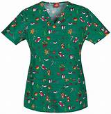 Pictures of Holiday Medical Scrubs