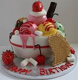 Images of Birthday Cake Ice Cream Cake
